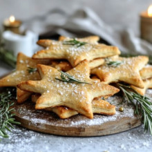 Gluten-Free Christmas Star Flatbreads