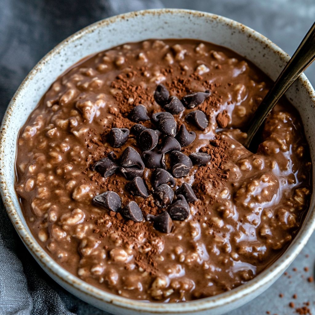 Hot Cocoa Overnight Oats