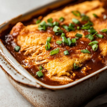  BBQ Chicken and Cornbread Bake 