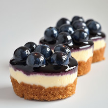 Blueberry Burst Mini Cheesecake