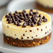 Chocolate Chip Mini Cheesecake