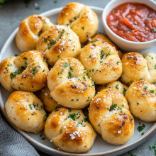 Low-Carb Cottage Cheese Garlic Knots