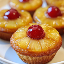 Pineapple Upside-Down Muffins