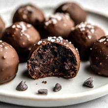 No-Bake Brownie Batter Bites