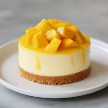 Mango Delight Mini Cheesecake