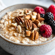 Nutty Maple Overnight Oats