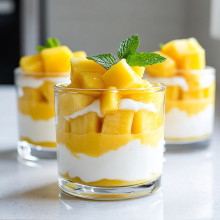  Mango Pineapple Yogurt Cups 