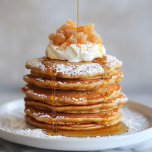Ginger Snap Pancake Towers