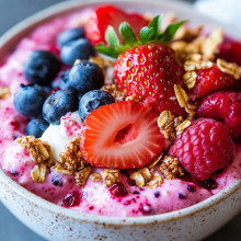 Bubblegum Pink Overnight Oats