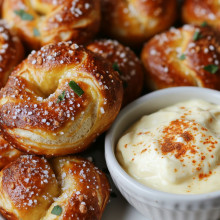 Soft Keto Pretzel Bites