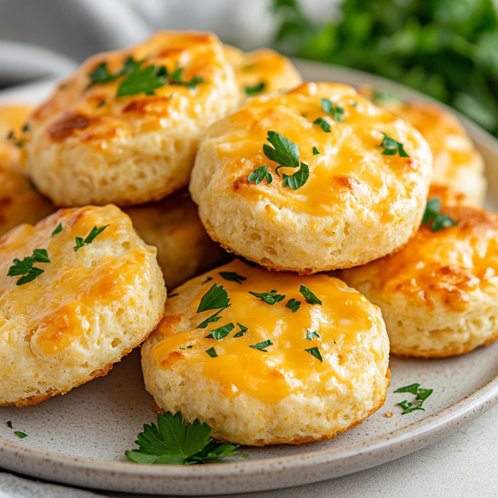 Low-Carb Cheddar Cauliflower Biscuits