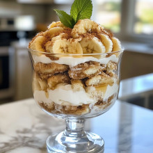  Banana Cinnamon Roll Parfait 