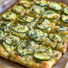 Low-Carb Zucchini Flatbread