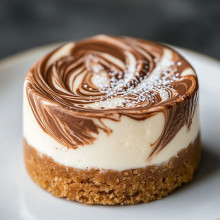 Nutella Swirl Mini Cheesecake