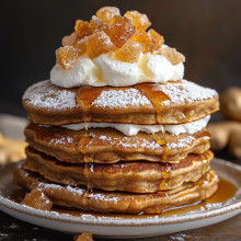 Ginger Snap Pancake Towers