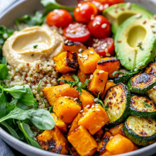 Roasted Vegetable Buddha Bowl