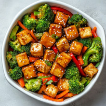 Teriyaki Tofu Stir-Fry