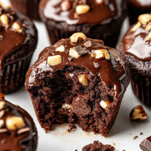 Chocolate Hazelnut Muffins