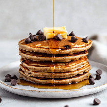 Dairy-Free Chocolate Chip Pancakes