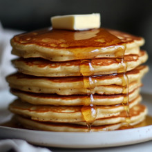 Honey Butter Pancakes