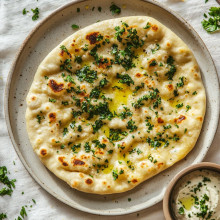 Gluten-Free Parsley Flatbread