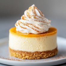 Pumpkin Spice Mini Cheesecake