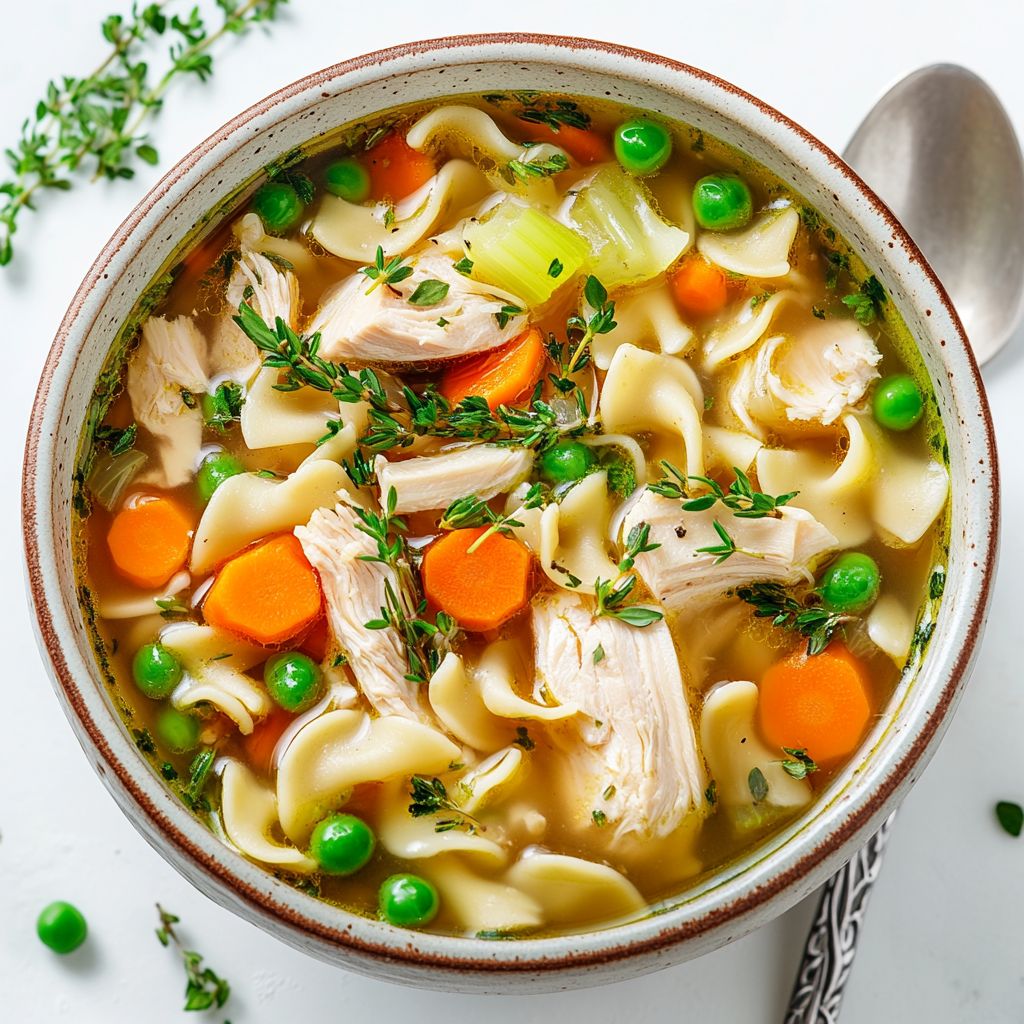 Homemade Chicken Noodle Soup