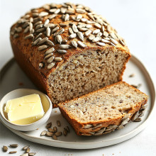 Sunflower Seed Protein Bread