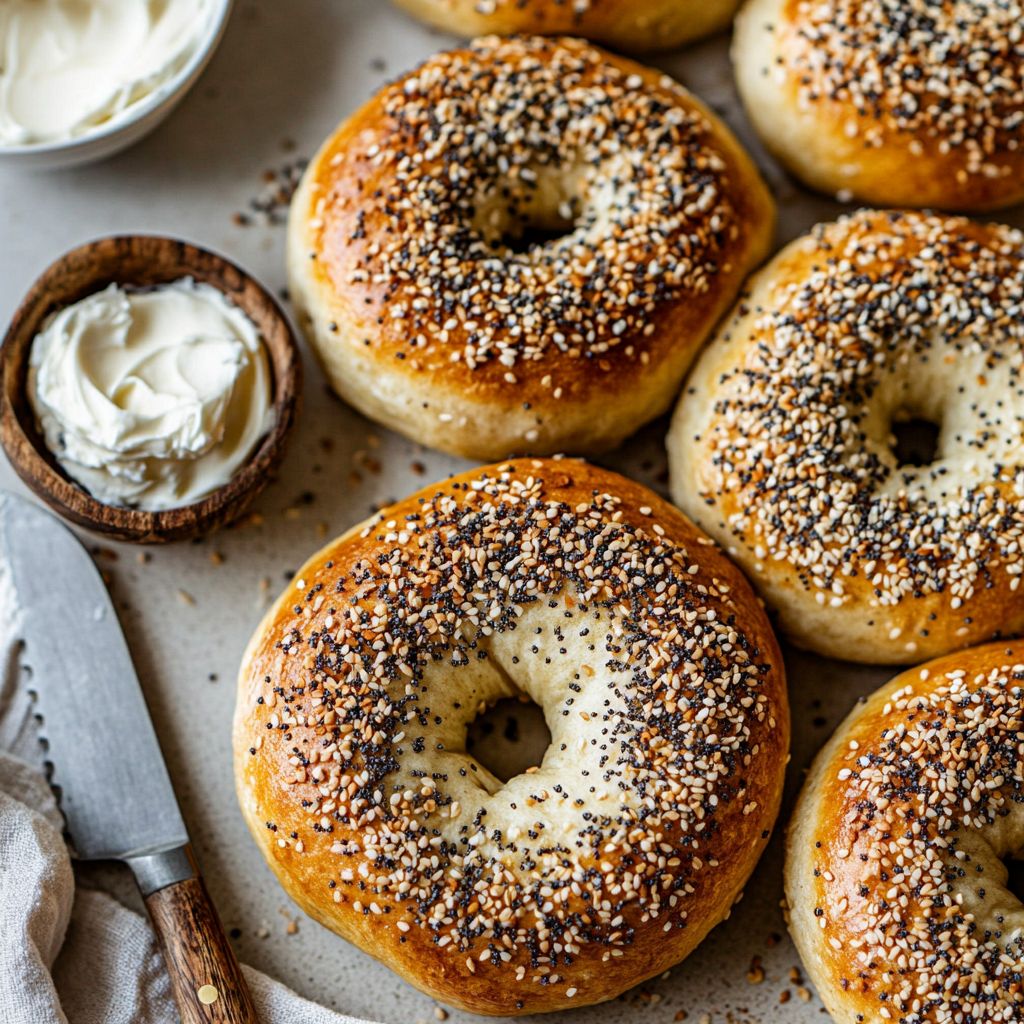 Easy Low-Carb Everything Bagels