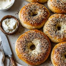 Easy Low-Carb Everything Bagels