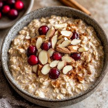 Gingerbread Overnight Oats