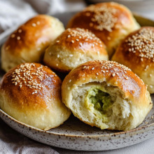 Avocado Protein Bread Rolls