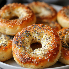 Keto Cottage Cheese Bagels
