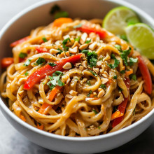 One-Pot Thai Peanut Noodles