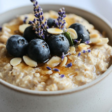 Honey Lavender Overnight Oats