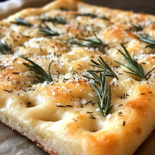Rosemary Sea Salt Gluten-Free Flatbread