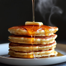 Honey Butter Pancakes