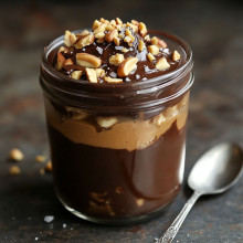 Chocolate Peanut Butter Crunch Jar