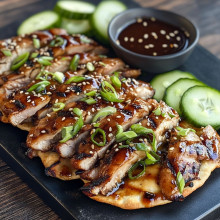 Crispy Duck Hoisin Flatbread