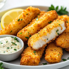 Crispy Baked Fish Sticks