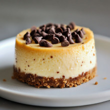 Chocolate Chip Mini Cheesecake