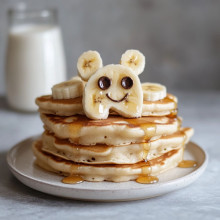 Spooky Ghost Pancakes