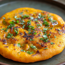  Spiced Sweet Potato Flatbread 