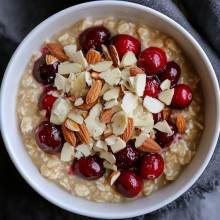 White Chocolate Cranberry Oats