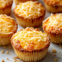 Low-Carb Cheesy Bread Muffins