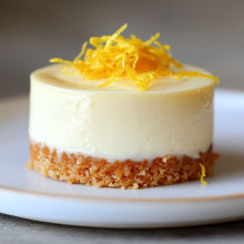 Lemon Zest Mini Cheesecake