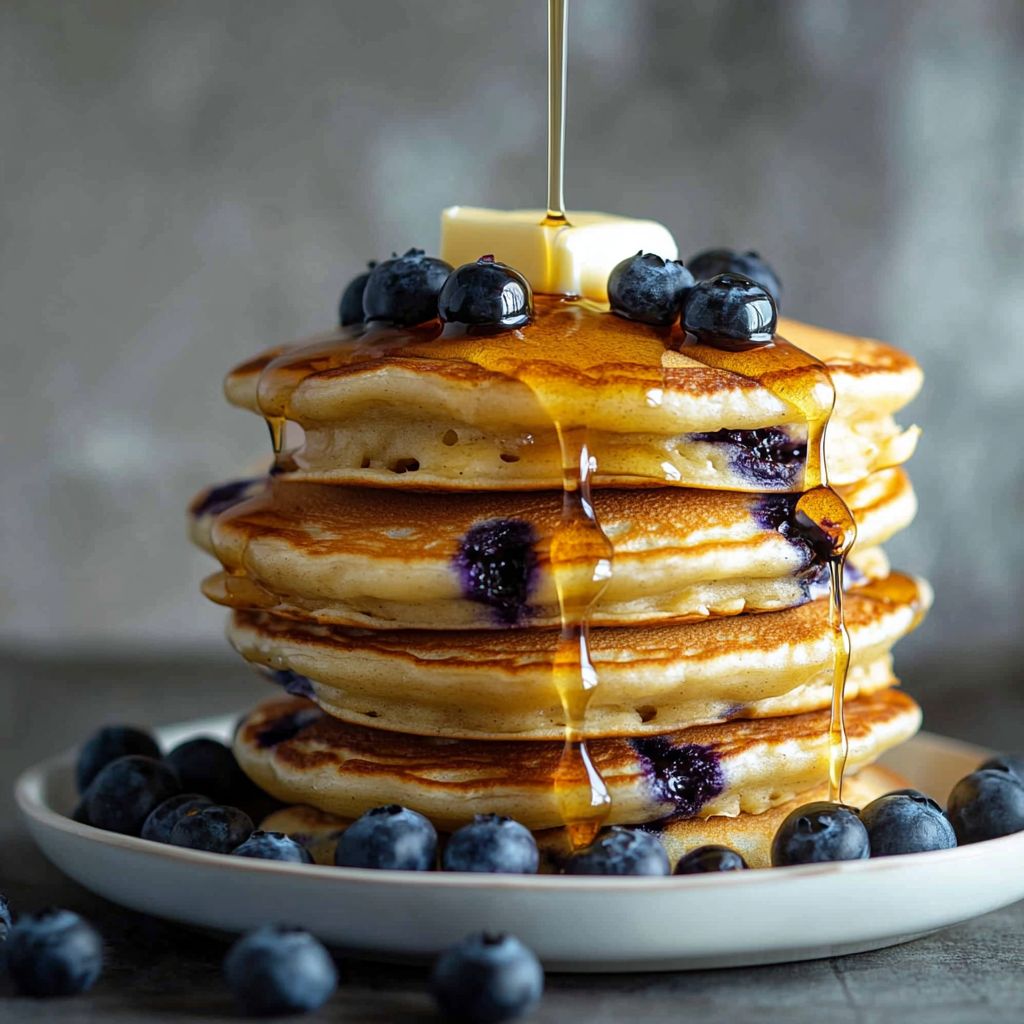 Blueberry Bliss Pancakes
