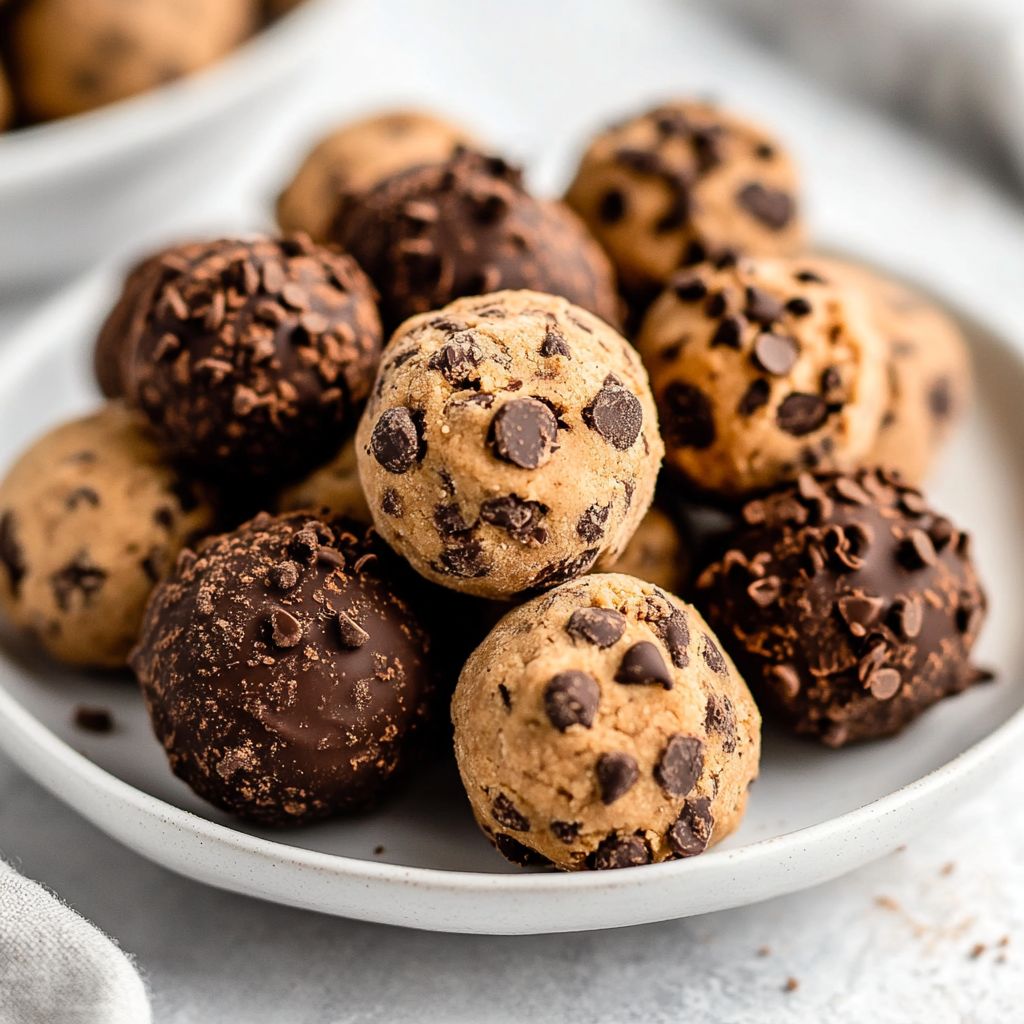 No-Bake Cookie Dough Truffles
