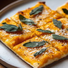  Pumpkin Sage Flatbread 