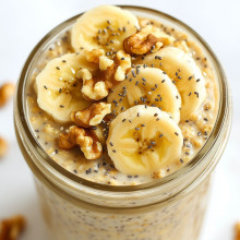 Banana Nut Overnight Oats
